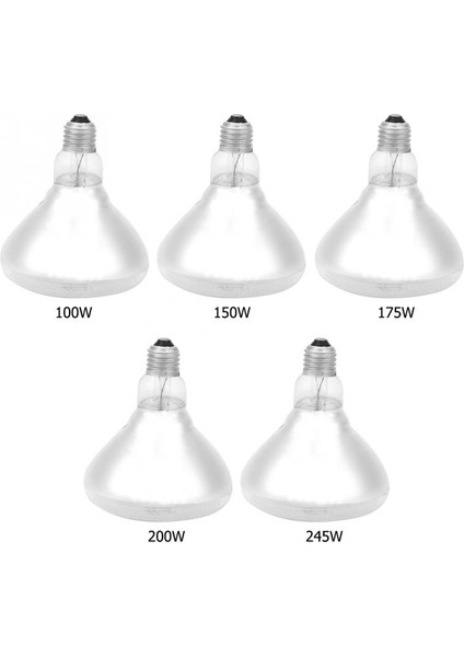 150W Tarzı Domuzcuk Isı Lambası Kızılötesi Işık Tavuk Isıtma Yalıtım Işığı Su Geçirmez Isı Lambaları Yetiştirme Yalıtım Ekipmanı (Yurt Dışından) fiyatları