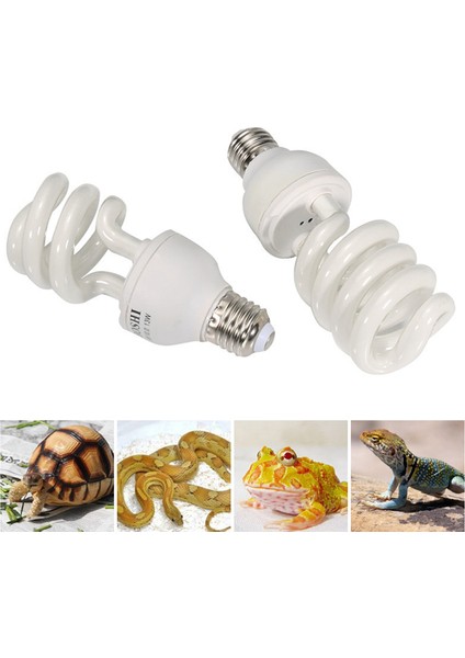 No.1 Tarzı Uvb Kompakt Işık Floresan Terraryum Kertenkele Lamba Ampul Işık Fa (Yurt Dışından) modelleri