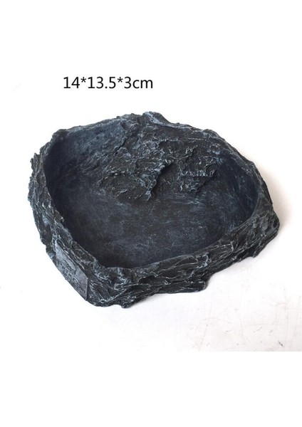 No.4 Tarzı Örümcek Evcil Hayvan Kase Lavabo Reçine Toksik Olmayan Yiyecek Su Kap Kaplumbağa Akrep Kertenkele Yengeçler Evcil Hayvanlar Malzemeleri (Yurt Dışından)