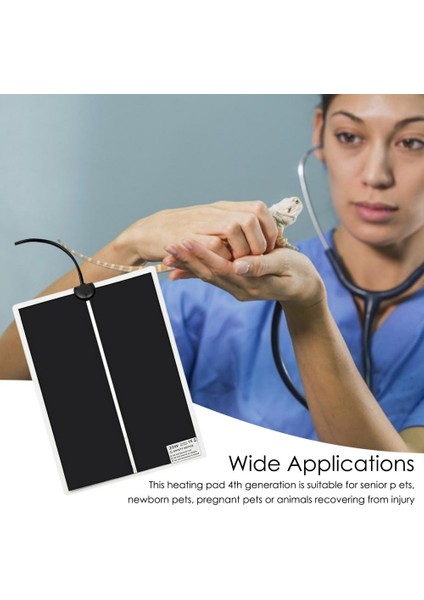 02 7W Au Stili Terraryum Sürüngen Isı Matı Elektrikli Kedi Köpek Isıtma Matı Tırmanma Evcil Hayvan Sürüngen Isıtma Sıcak Paspas Sıcaklık Kontrol Matı (Yurt Dışından) indirimleri