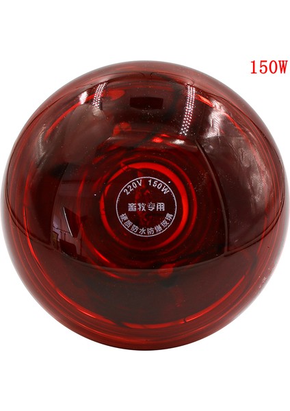 Kırmızı 150W Tarzı Yeni Termal Lamba Akıllı Kızılötesi LED Işık Evcil Hayvan Yavru Isıtıcı Şapka Tavşan Köpek Kedi 220V (Yurt Dışından)