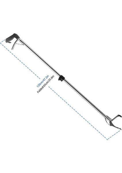 120CM Tarzı Y5GB Yılan Pense Sürüngen Yakalama Paslanmaz Çelik Geniş Çene Tutucu Işleme Aracı Çoklu Boyut Kendini Kilitleme Fonksiyonu ile (Yurt Dışından)