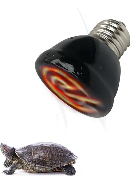 100W Tarzı 60X60 220V Uzak Kızılötesi Isıtma Lambası Siyah Seramik E27 Pet Isıtıcı Ampul Tavuk Kaplumbağa Kertenkele Sürüngen Işık (Yurt Dışından) modelleri