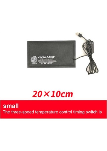 Type4 Stili Sürüngen USB Isıtma Ped Tırmanma Evcil Hayvan Sıcaklık Ayarlanabilir Zamanlayıcı Anahtar Sabit Sıcaklık Su Geçirmez Evcil Hayvan Isıtma Pedi (Yurt Dışından)