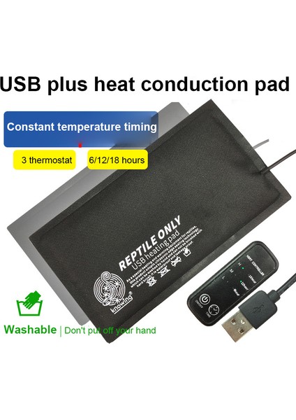 Type4 Stili Sürüngen USB Isıtma Ped Tırmanma Evcil Hayvan Sıcaklık Ayarlanabilir Zamanlayıcı Anahtar Sabit Sıcaklık Su Geçirmez Evcil Hayvan Isıtma Pedi (Yurt Dışından) fiyatları