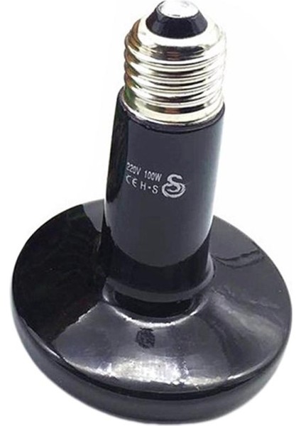 50W Tarzı V Seramik Isı Lambası Emitter Isıtıcı Evcil Hayvan Sürüngen Çiftlik Hayvanı Kümes Isı Üretme Işığı (Yurt Dışından) fiyatları