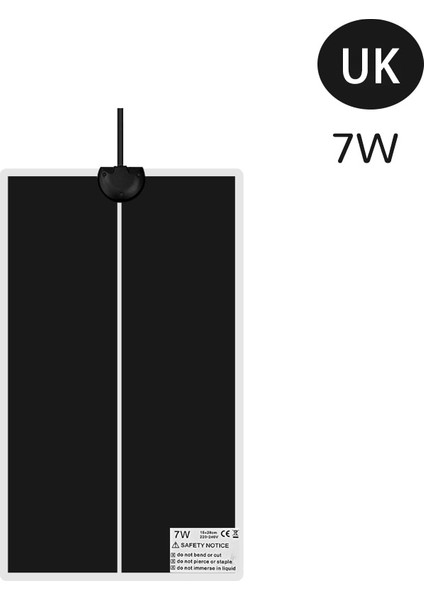 7W Ingiltere Fiş Tarzı Sürüngenler Isı Matı Tırmanma Evcil Isıtma Sıcak Pedler Ayarlanabilir Sıcaklık Kontrol Cihazı Matlar Sürüngenler Malzemeleri Ab Fiş (Yurt Dışından)