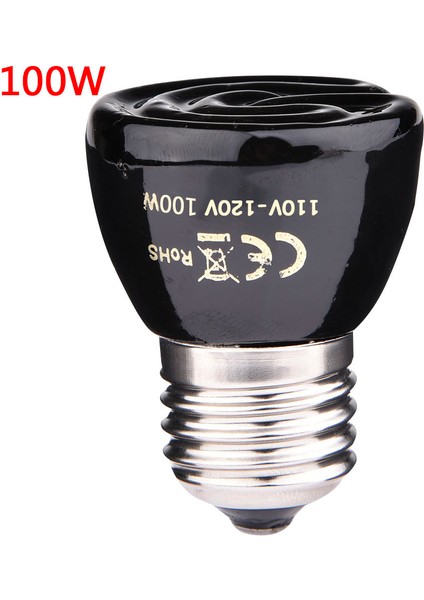 5W Tarzı 25W 50W 75W 100W Pet Isıtma Işık Ampulü Kızıl Seramik Isıtıcı Isı Lambası Ampulü E27 Pet Isıtma Lambası Işık Ampulü (Yurt Dışından)