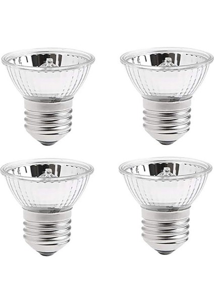 220V 50W 4 Adet Stil Bene 4 Paket Sürüngen Tam Spektrum Lamba Isıtma Ampulü - Brooder, Kaplumbağa, Kertenkele, Kamaşan Ejderha ve Kurbağa Terraryumu Için (Yurt Dışından)