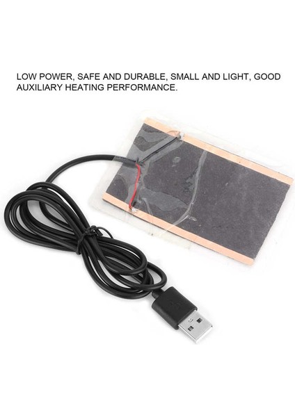 5W Sürüngen Isı Matı USB Isıtma Filmi Karbon Fiber Bükülme Dirençli Isıtıcı Sürüngen Malzemeleri Için (Yurt Dışından) modelleri