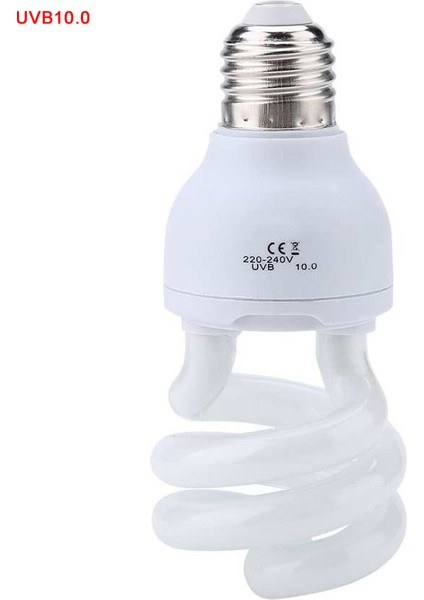 UVB10.0 Stili Sürüngenler Için Sıcak Uvb Lamba Ampulü Kertenkele Yılan Iguana Isı Kalsiyum Lambası Enerji Tasarruflu Işık Succulent (Yurt Dışından)