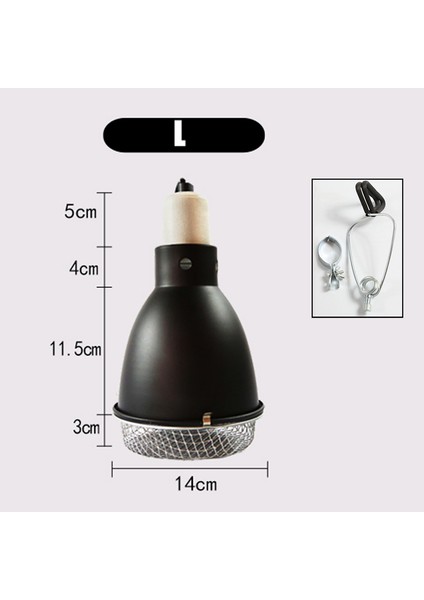 Turuncu Tarzı Sürüngen Terraryumu Sıcaklık Korumalı Lamba Gölgelik Kaplumbağa Kertenkele Yılan Lamba Tutucusu Pet Sıcaklık Koruyucu Kapağı Güvenlik Işık Gölgeliği (Yurt Dışından)