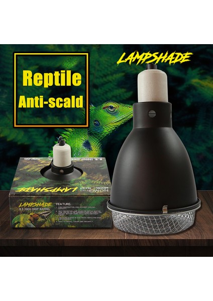 Turuncu Tarzı Sürüngen Terraryumu Sıcaklık Korumalı Lamba Gölgelik Kaplumbağa Kertenkele Yılan Lamba Tutucusu Pet Sıcaklık Koruyucu Kapağı Güvenlik Işık Gölgeliği (Yurt Dışından) fiyatları