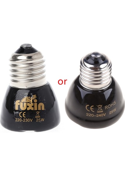 25W Tarzı Evcil Hayvan Kertenkele Isıtma Işık Ampulü 25W 50W 75W 100W E27 Için Uzak Kızılötesi Seramik Isıtıcı Işık Lambası (Yurt Dışından)