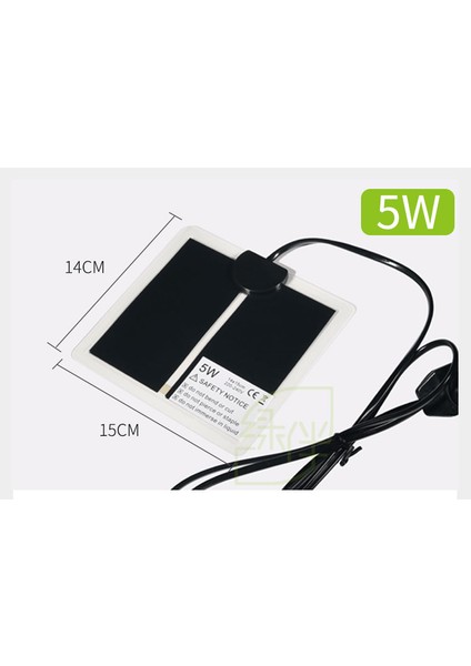 5W Tarzı 5W~35W 220V Isı Matı Isıtıcı Yatak Matı Ped Kertenkeleler Ayarlanabilir Sıcaklık Kedi Sürüngen Isıtıcı Su Geçirmez (Yurt Dışından)