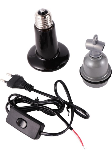 200W Tarzı Sürüngen Isı Lambaları Yılan Kaplumbağalar Kertenkele Isı Lambaları Evcil Çiftlik Hayvanı Sürüngen Kümes Kuşu Ilık Kasa Seramik Isıtıcı Lamba 25W~200W (Yurt Dışından) indirimleri