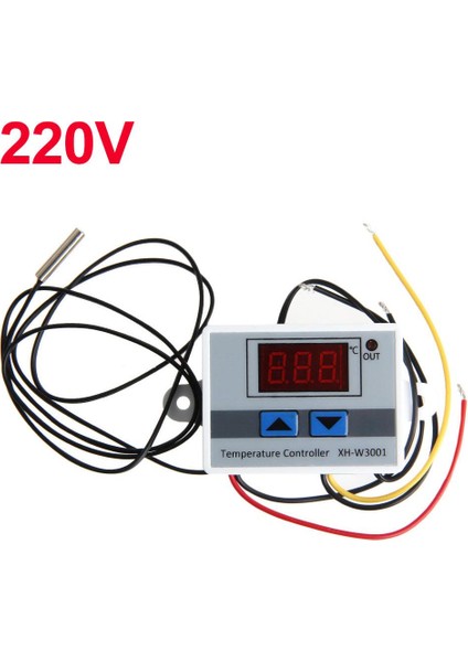220V Tarzı Dijital LED Sıcaklık Kontrol Cihazı 12V 24V 220VAC Xh Için Incubator Soğutma Isıtma Anahtarı Termostat Ntc Sensör #25 (Yurt Dışından)