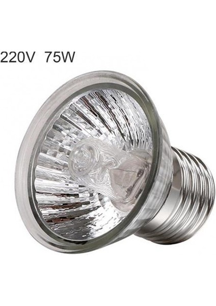 75W 220 Tarzı Sürüngen Lamba Ampul Bronzlaşma Güneş Lambası Uva Uvb Işık Kertenkele Kaplumbağa Tırmanma Evcil Hayvanlar Ampul Sıcaklık Kontrol Ürünleri (Yurt Dışından)
