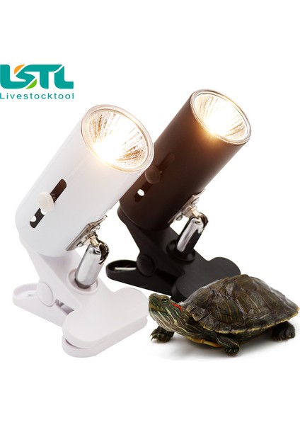 Siyah Tutucu ve 75W Stili 220V Evcil Hayvan Sürüngen Isı Lambası Uva+Uvb 3.0 Kiti ile Klipsli Seramik Işıklar Tutucu Uva Isıtma Lambası Seti Kaplumbağalar Kertenkeleler Aydınlatma (Yurt Dışından) fiyatları