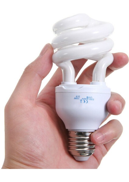 13W Uvb5.0 Stili Uvb Kompakt Işık Floresan Terraryum Kertenkele Lambası Ampul Işık HY99 (Yurt Dışından) indirimleri