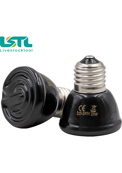 75W Tarzı 25W 50W 75W 100W Evcil Hayvan Isıtma Lambası Siyah Kızılötesi Seramik Isıtıcı Isı Lambası Evcil Hayvan Yavruları Sürüngen Lambası (Yurt Dışından) modelleri