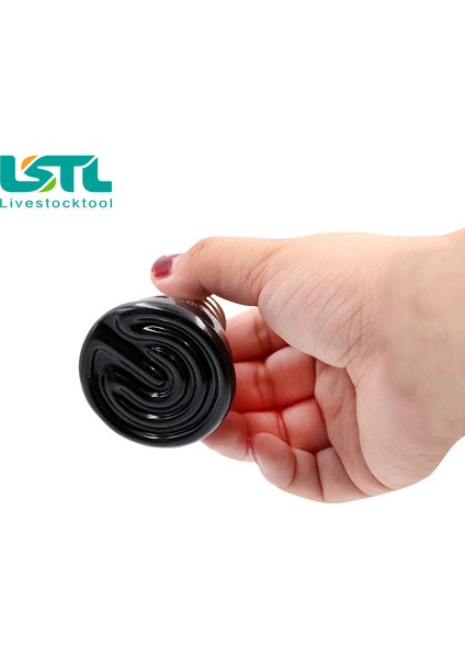 75W Tarzı 25W 50W 75W 100W Evcil Hayvan Isıtma Lambası Siyah Kızılötesi Seramik Isıtıcı Isı Lambası Evcil Hayvan Yavruları Sürüngen Lambası (Yurt Dışından) fırsatları