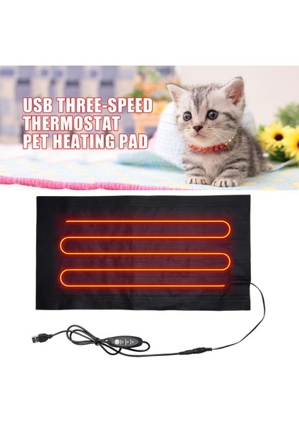 B Tarzı 5V 2A USB Pet Isıtıcı Isıtma Ped Elektrikli Kumaş Isıtma Ped 3 Modlu Pet Köpek Kedi Su Geçirmez Elektrikli Isıtma Ped Yılan Sıcak Kumaş (Yurt Dışından) fiyatları