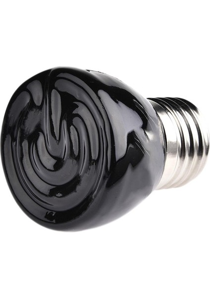 100W Tarzı 25W 50W 75W 100W E27 Siyah Kızıl Seramik Isıtıcı Ampul Kediler Kaplama Tavuklar Sürüngen Lambası (Yurt Dışından) fiyatları