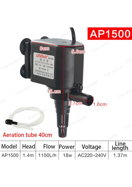 AP-1500 Stili Ingiltere Adaptör Fişi Jebo Lıfetech Üçü Bir Arada Daldırma Pompası - Lifetech A Ap Daldırma Pompası Lifetech Apl Buz Makinesi Pompası (Yurt Dışından)