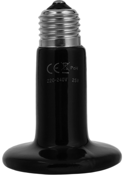 25W Tarzı Sıcak Pet Isıtma Işığı Ampulü Kertenkele Hayvan Isıtıcı Kuluçka Isıtıcı Için Kızıl Seramik Emitör Isı Lambası Ampulü (Yurt Dışından)