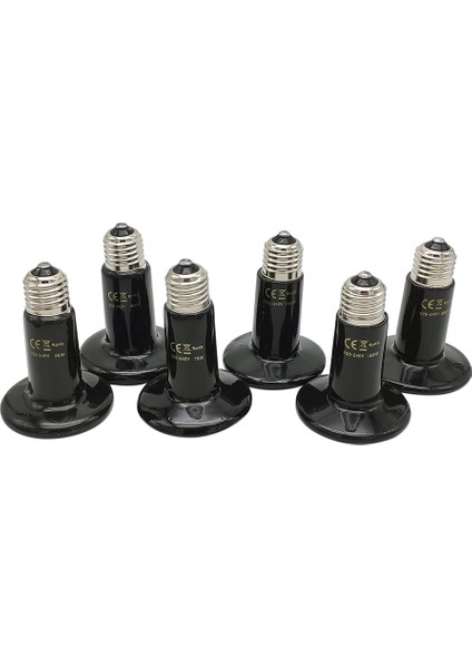 220V 75W ve Metre Tipi 25W~200W 110V 220V Isıtıcı Ampul Termometreli Kertenkele Kaplumbağa Sürüngen Uzak Kızıl Seramik Isıtma Lambası E27 (Yurt Dışından)