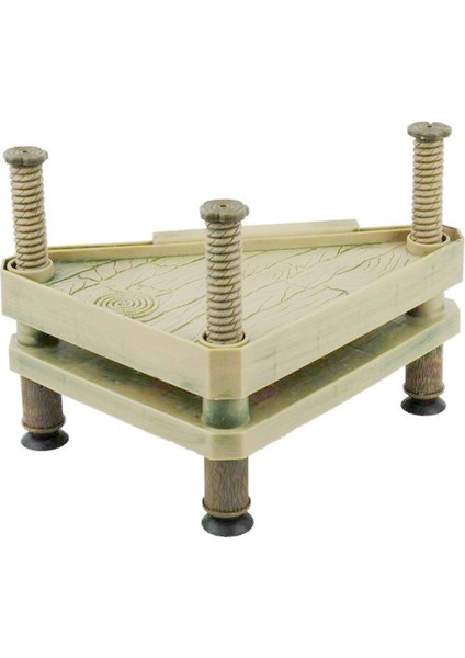 L Tarzı 1 Ünite Kaplumbağa Kurutma Platformu Yükselme Platformu Ada Tırmanma Suyun Üzerinde Yüzen Platform Su ve Su Tankı Akvaryumu (Yurt Dışından) fırsatları