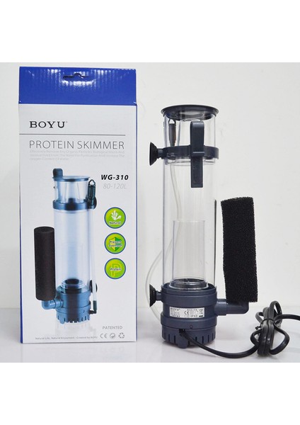 WG-201 Stili Ab Adaptör Fişi Akvaryum Filtresi Boyu Wg Nano Iç Protein Skimmer Sünger Pompası Tuzlu Su Deniz Mercan Için Iğne Tekerlek Venturi Pompası (Yurt Dışından) fiyatları