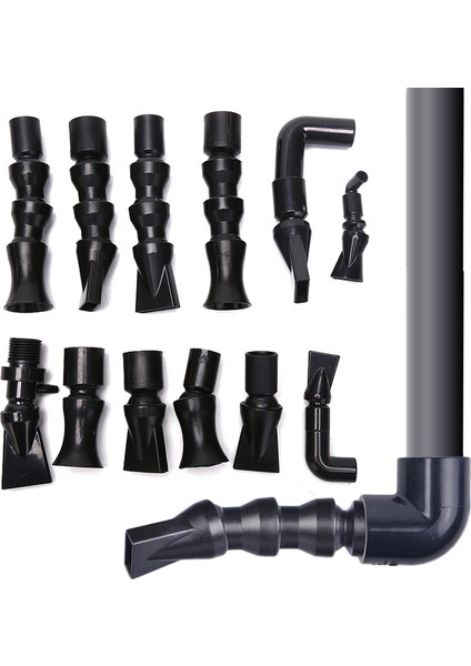 Od 20MM Yuvarlak S Stili Ayarlanabilir Akvaryum Filtre Pompa Döner Su Çıkışı Dönüş Boru Bağlantısı Tesisat Fitting Balık Tankı Pompa Ördek Gagası Nozulu (Yurt Dışından) fiyatları