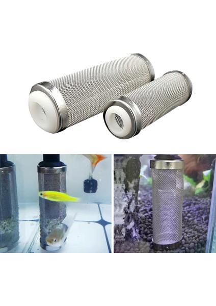 Beyaz 12MM Tarzı Paslanmaz Çelik Filtre Giriş Karides Ağı Özel Karides Silindir Filtre Giriş Akışı Giriş Koruma Ağı Akvaryum Balık Tankı Aksesuarları (Yurt Dışından) fiyatları
