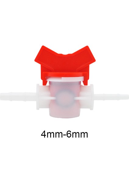 4mm-6mm Tarzı 1 Parça Akvaryum Su Hortumu Bağlantı Vanası Balık Tankı Su Pompası Filtre Boru Tüp Adaptör Bahçe Sulama Aksesuarları mm (Yurt Dışından)