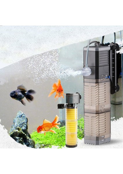 CHJ-502 Stili Au Adaptör Fişi Akvaryum Filtresi Balık Tankı Filtresi Hava Pompası Hava Oksijen Artışı Akvaryum Iç Filtre Akvaryum Pompası Filtre (Yurt Dışından) fiyatları