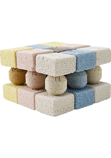 Mor Tarzı 1 Paket Bio Bacterial House Seramik Halka Süper Akvaryum Filtre Medyası Biyolojik Halkalar No2 No3 Po4 Nh3 Çıkarma Tatlı Su Tuzlu Su (Yurt Dışından)