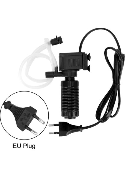 Ab Fiş Tarzı Akvaryum Balık Tankı Mini Filtre Oksijenasyon Sualtı Filtrasyon Su Arıtıcısı (Yurt Dışından)