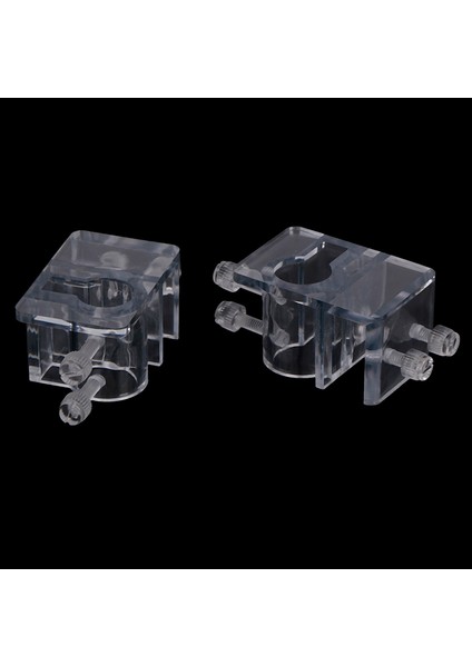 B 1 Çift Tarzı 60X40X35MM Lily Glae Tutucu Akvaryum Balık Tankı Manzara Filtre Braketi Kanca Giriş Çıkış Su Hortumu Sabitleyici Evcil Hayvan Aksesuarı Aracı (Yurt Dışından) modelleri