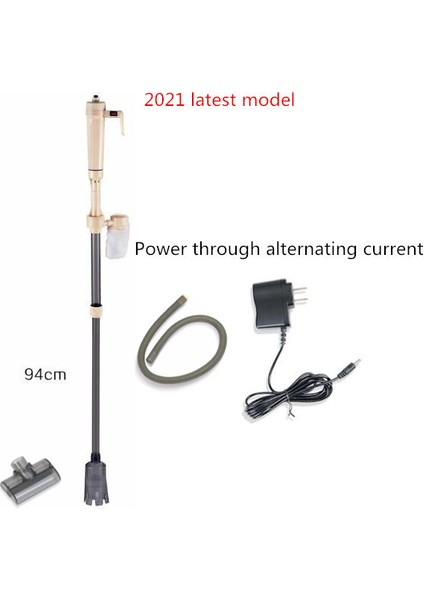 94C Tarzı 1 Ünite Elektrikli Akvaryum Süpürge Otomasyon Balık Tankı Kum Pompası Filtre Temizleyici Su Değiştirici Kum Yıkayıcı Su Hortumu Tüp (Yurt Dışından)