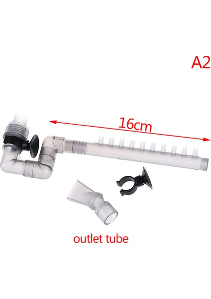 A2 Stili Bedensiz Giriş ve Çıkış Borulu Akvaryum Filtresi Hortumu Pipe Seti Eingang Ausgang Schlauch Rohr Hb Hb Su Borusu Acc (Yurt Dışından)