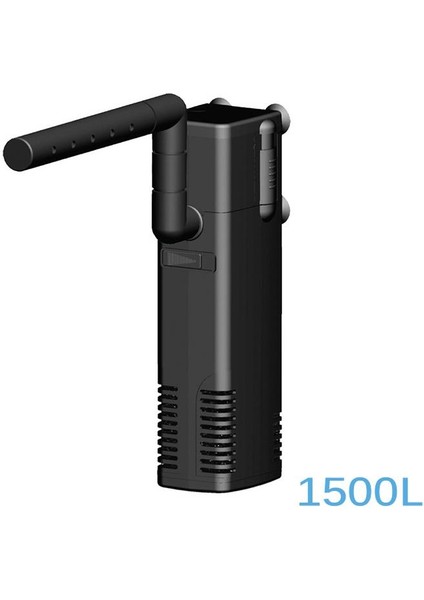 1500L Tarzı Güçlü Akvaryum Filtre Pompası L, Balık Tankı Filtresi, Havuz Daldırma Biyolojik Artı Sünger Filtre Pompası Sprey (Yurt Dışından)