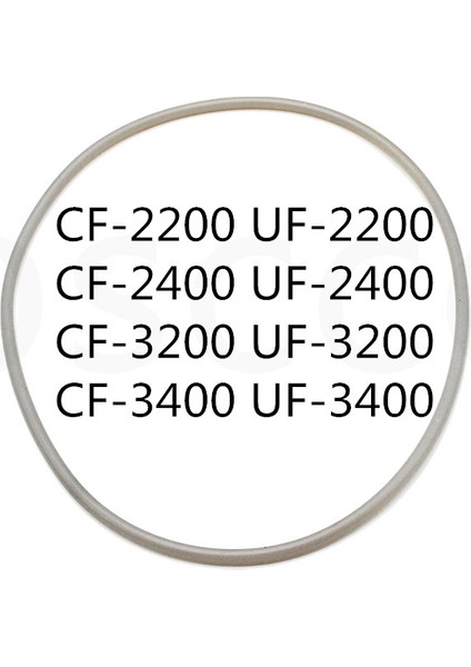 Atman CF2400 Yüzük Stili 1 Ünite Atman Harici Filtre Parçaları Mühür Halkası (Yurt Dışından)