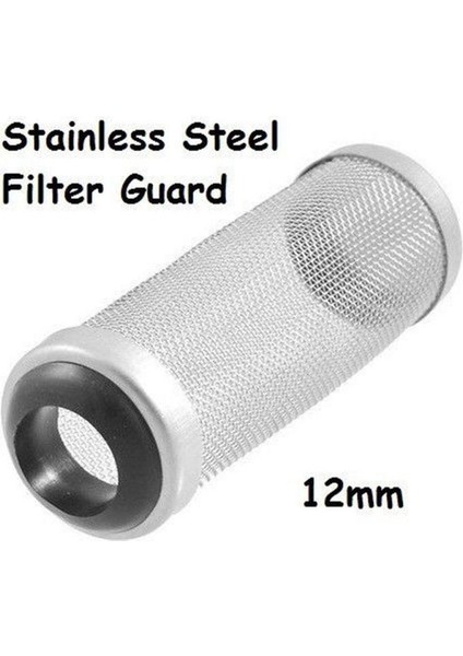 12 mm Tarzı Akvaryum Paslanmaz Çelik Örgü Filtre Koruması Frimp Zambak Borusu Filtre Hortumu Giriş Boru Bağlayıcı Güzel Filtreler (Yurt Dışından)
