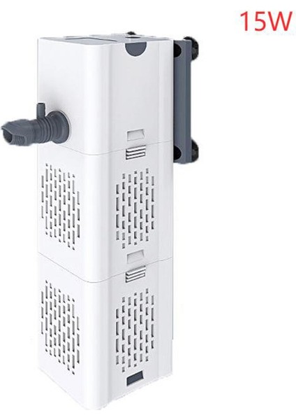 15W Tarzı Akvaryum Filtre Pompası 4ü 1 Arada Balık Tankı Daldırma Hava Oksijen Iç Pompası Akvaryum Hava Pompası Dalga Pompası Akvaryum Powerhead Pompası (Yurt Dışından)