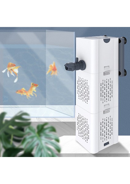 15W Tarzı Akvaryum Filtre Pompası 4ü 1 Arada Balık Tankı Daldırma Hava Oksijen Iç Pompası Akvaryum Hava Pompası Dalga Pompası Akvaryum Powerhead Pompası (Yurt Dışından) fiyatları