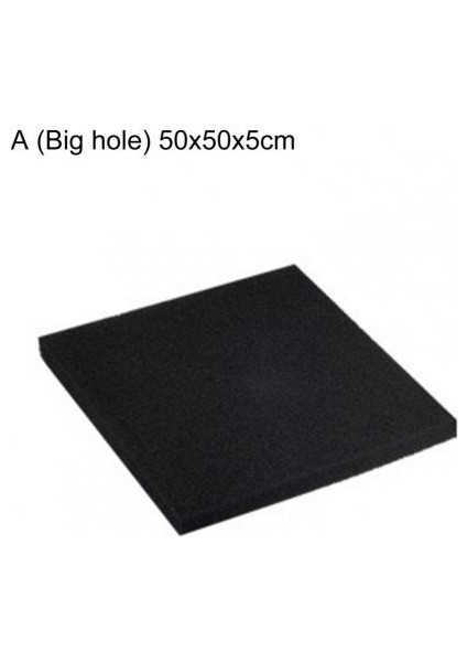 50X50X5CMA Stili Filtre Süngerli Aktif Karbon Tasarımı En Büyük Yapışma Siyah Akvaryum Biyokimyasal Filtre Köpüğü Su Tankı Ev Aksesuarları (Yurt Dışından)