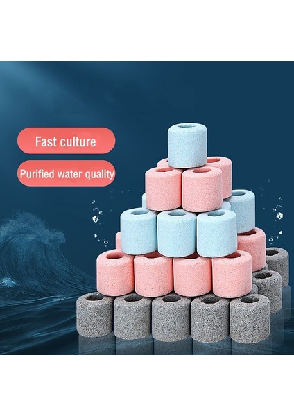 600G Mavi Stil 1l Akvaryum Filtre Malzemesi Seramik Halka Top Nano Biyo Toplar Ücretsiz File Torba ile Akvaryum Balık Gölet Filtre Aksesuarları (Yurt Dışından) fiyatları