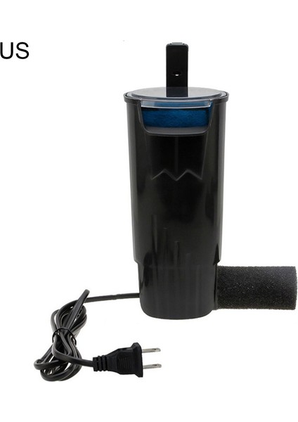 Düşük Su Seviyeli Filtre Küçük Balık Tankı Filtrasyonu Oksijen Pompası Mini Akvaryum Kaplumbağa Filtresi Şelale Akışı (Yurt Dışından)
